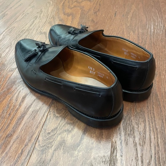 Allen Edmonds Grayson Loafers Mens Black Tassel Leather Dress Shoes 11.5 D main image 10